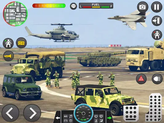 Army Vehicle Cargo Transport android App screenshot 0