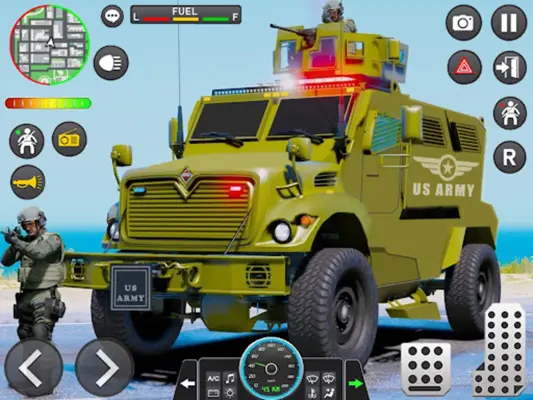 Army Vehicle Cargo Transport android App screenshot 3