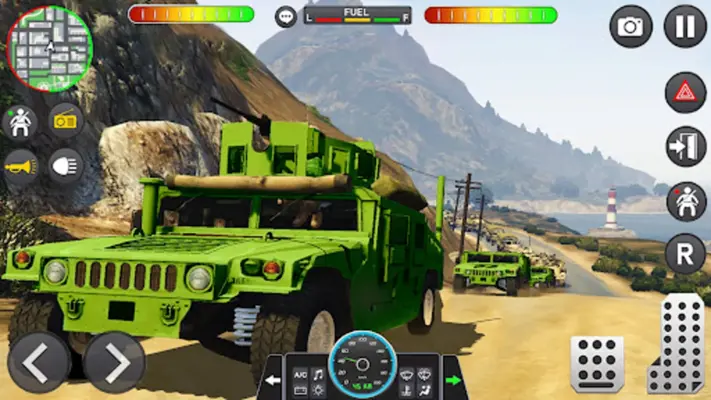 Army Vehicle Cargo Transport android App screenshot 5