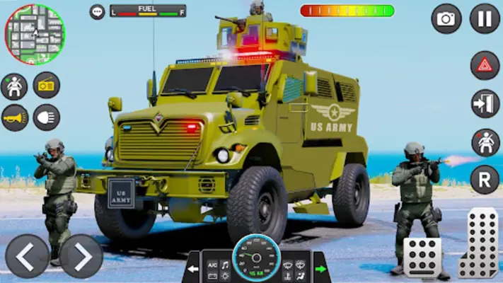 Army Vehicle Cargo Transport android App screenshot 7